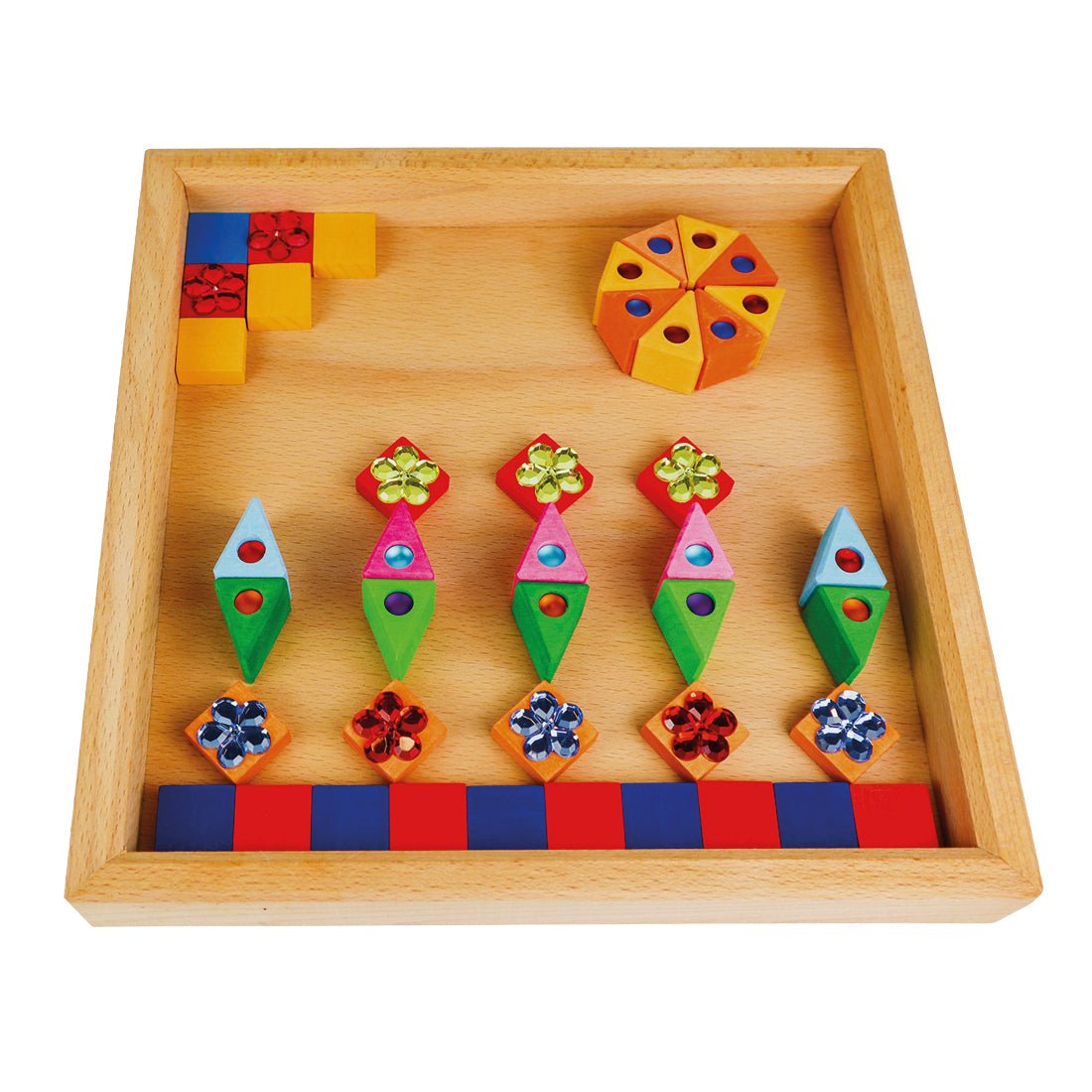 Bauspiel Play Tray - Honeybee Toys - Honeybee Toys