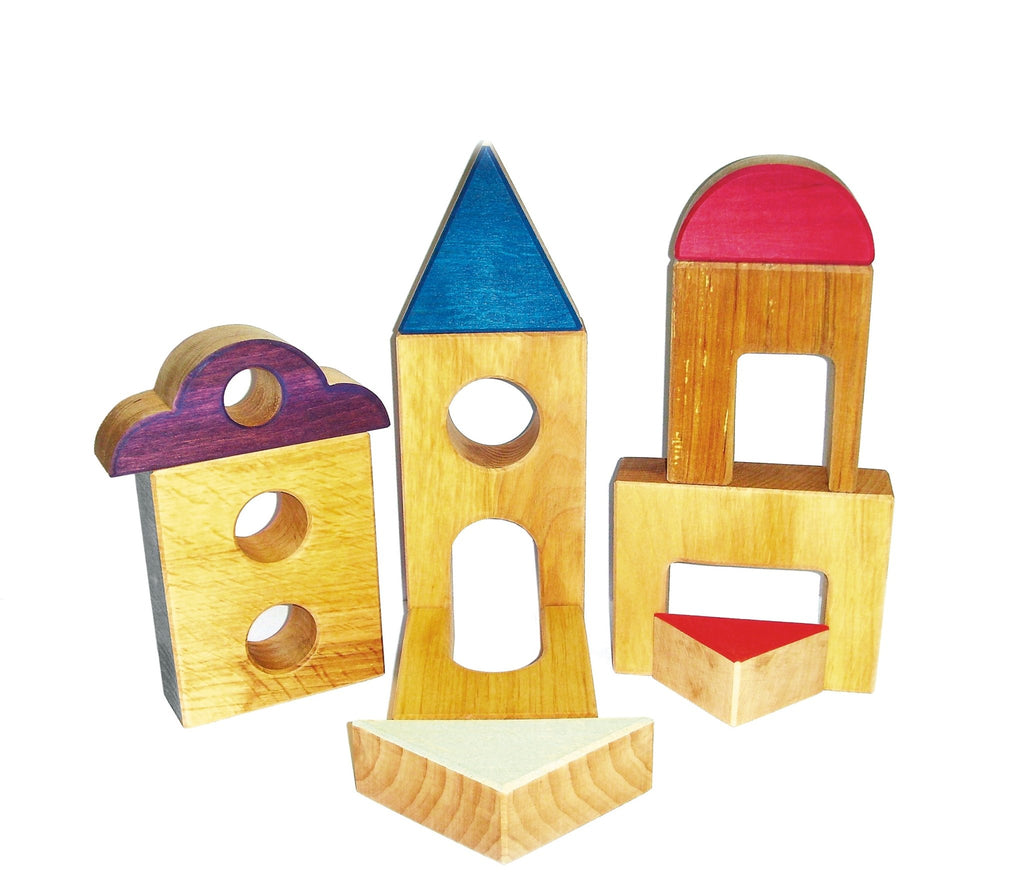 Bauspiel Play Village 10 Parts - vendor-unknown - Honeybee Toys