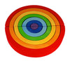 Bauspiel Rainbow full circle 14 parts - vendor-unknown - Honeybee Toys