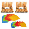 Bauspiel XXL Wheel Kit 68 pcs - vendor-unknown - Honeybee Toys