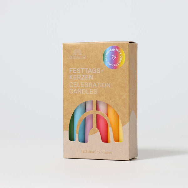 Candles Dip Dye Rainbow