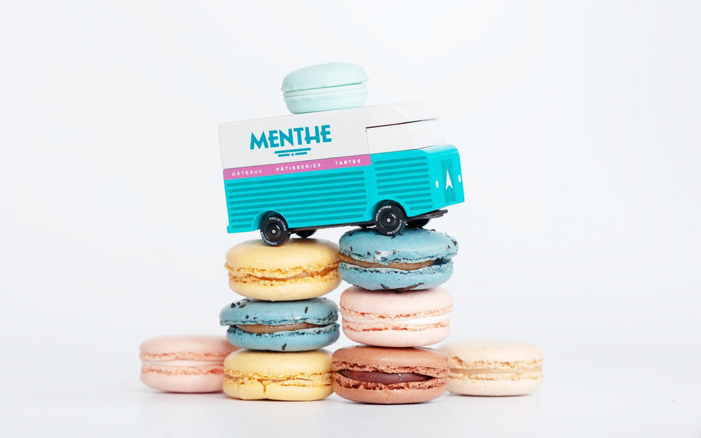 Candylab - Macaron Van Blue - vendor-unknown - Honeybee Toys