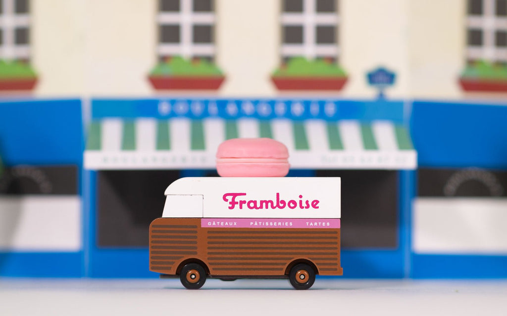 Candylab - Pink Macaron Van - vendor-unknown - Honeybee Toys