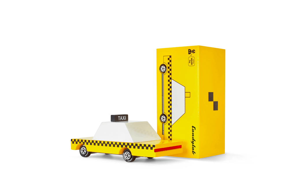 Candylab - Yellow Taxi - vendor-unknown - Honeybee Toys