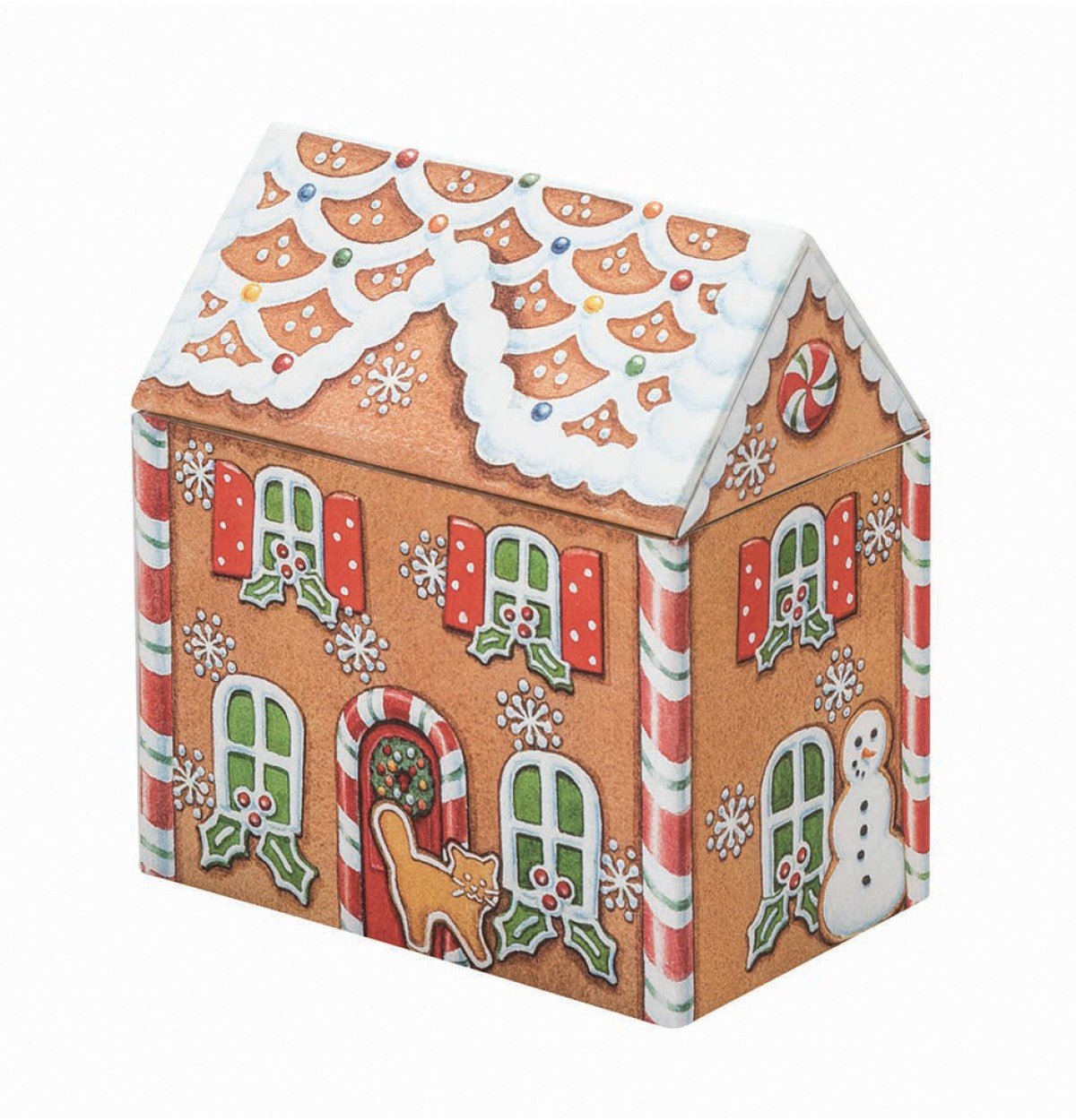 Christmas Gingerbread House Tin - vendor-unknown - Honeybee Toys