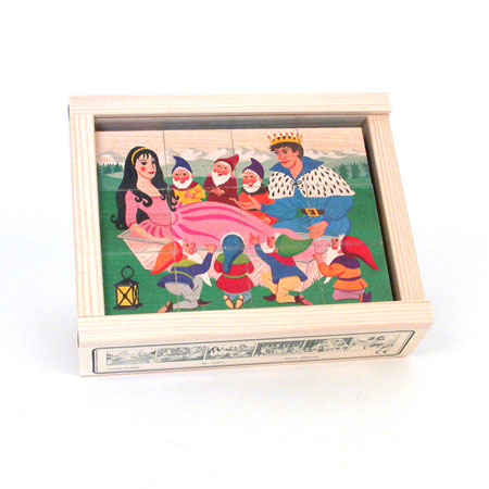 Atelier Fischer Cube Puzzle Fairytale, 12 parts