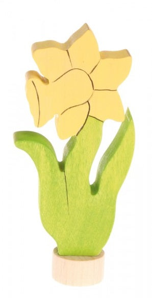 Grimm's Daffodil Decoration Handpainted