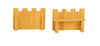 Drewart Castle Wall with Cantilevers, 200mm wide - vendor-unknown - Honeybee Toys