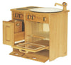 Drewart Cooker and Sink Combo, Natural - vendor-unknown - Honeybee Toys
