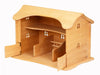 Drewart Cow Shed Natural Roof - vendor-unknown - Honeybee Toys