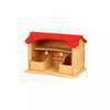 Drewart Cow Shed Red Roof - vendor-unknown - Honeybee Toys