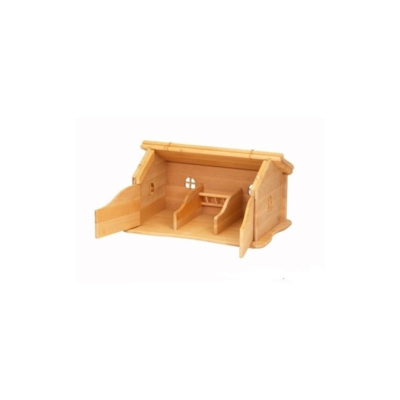 Drewart Cow Shed with New Natural Roof - vendor-unknown - Honeybee Toys