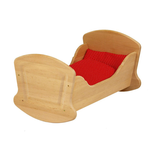 Drewart Cradle with Bedding - vendor-unknown - Honeybee Toys