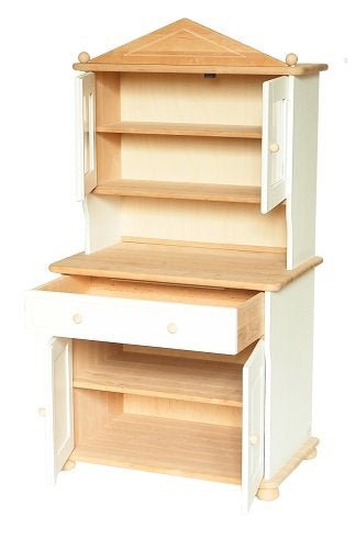 Drewart Kitchen Dresser, White - vendor-unknown - Honeybee Toys