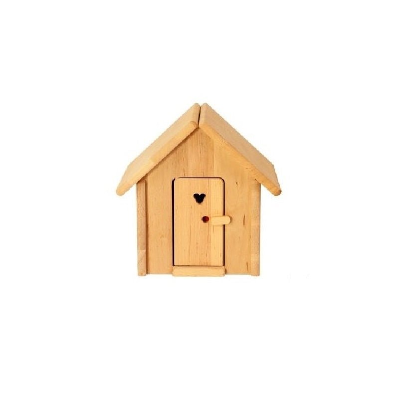 Drewart Toilet with Gable Roof - vendor-unknown - Honeybee Toys
