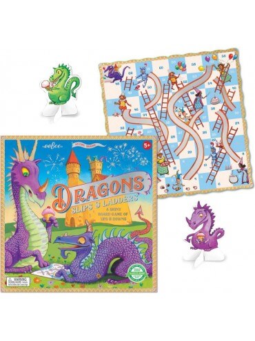 eeBoo Slips and Ladders Board Game