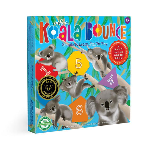 eeBoo Koala Bounce Board Game - vendor-unknown - Honeybee Toys