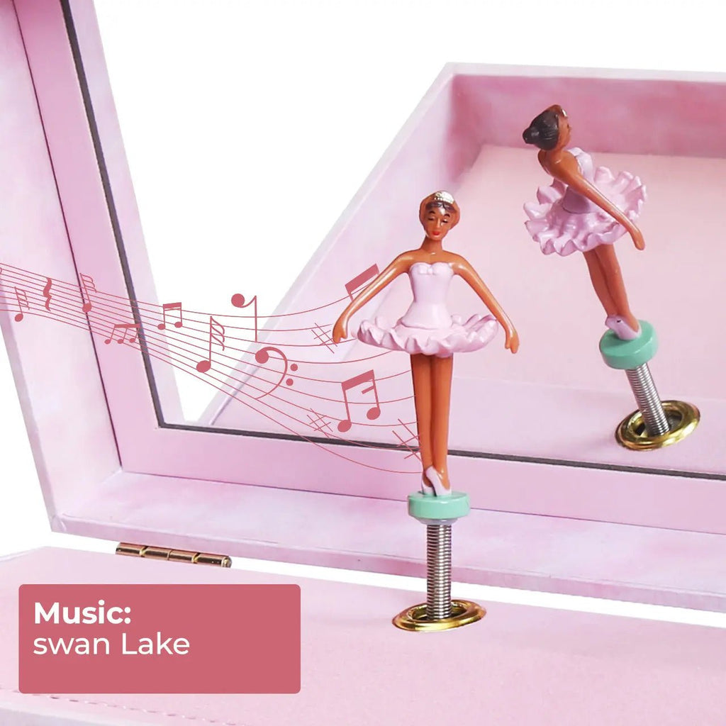 Enchantmints Black Ballerina Music Box - vendor-unknown - Honeybee Toys
