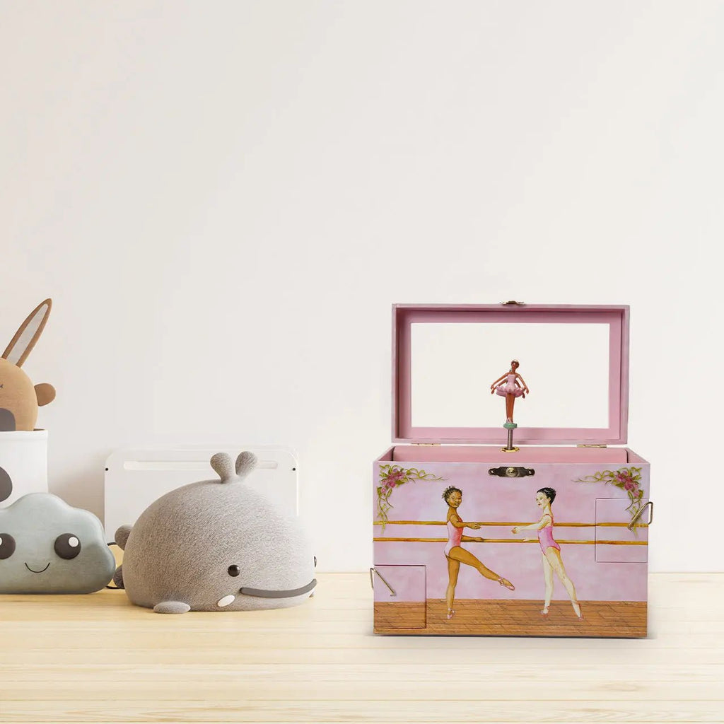 Enchantmints Black Ballerina Music Box - vendor-unknown - Honeybee Toys