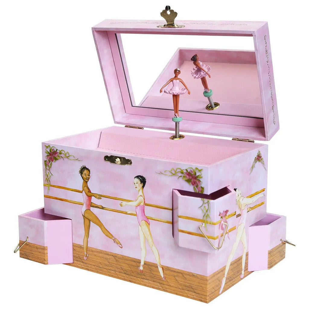 Enchantmints Black Ballerina Music Box - vendor-unknown - Honeybee Toys