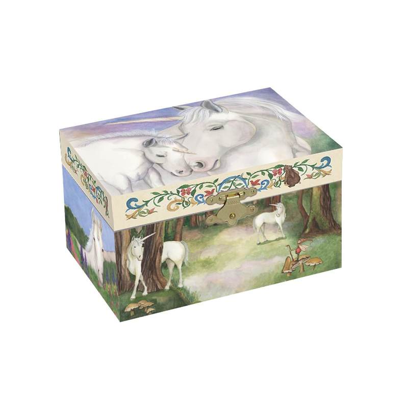Enchantmints Music Box Gentle Unicorns Small - vendor-unknown - Honeybee Toys