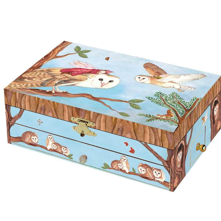 Enchantmints Music Box Owl Travellers - vendor-unknown - Honeybee Toys