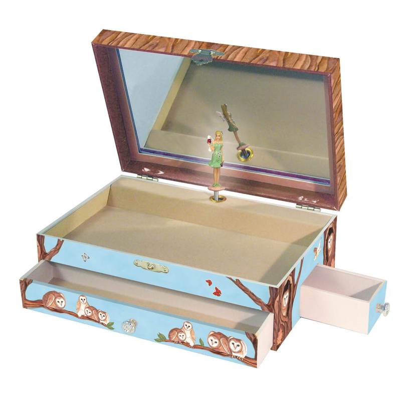 Enchantmints Music Box Owl Travellers - vendor-unknown - Honeybee Toys