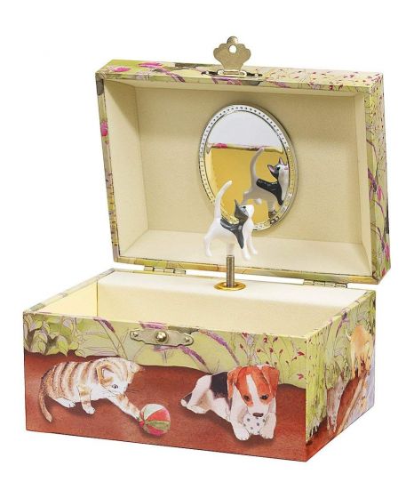 Enchantmints Music Box Playful Pets Small