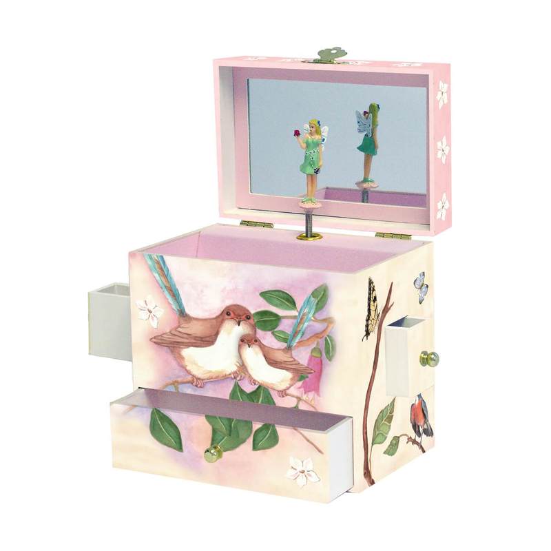 Enchantmints Music Box Sweet Fairy Wrens - vendor-unknown - Honeybee Toys