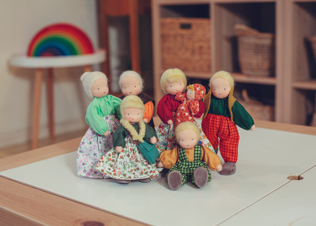 Evi Doll Family with Blonde Hair