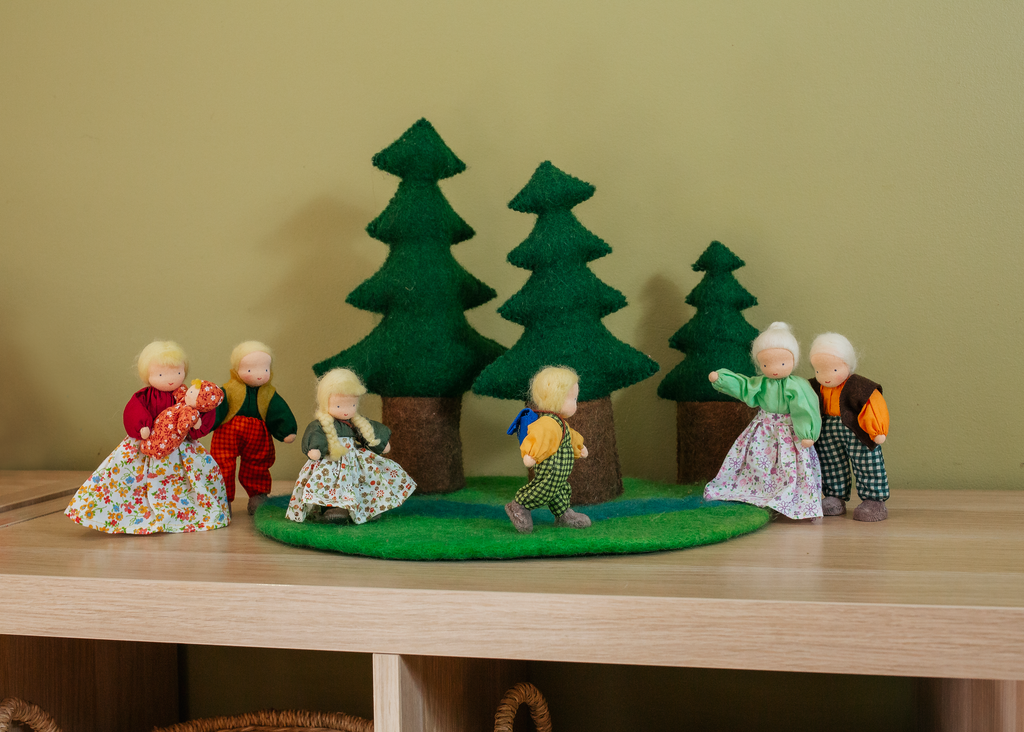 Evi Doll Family with Blonde Hair
