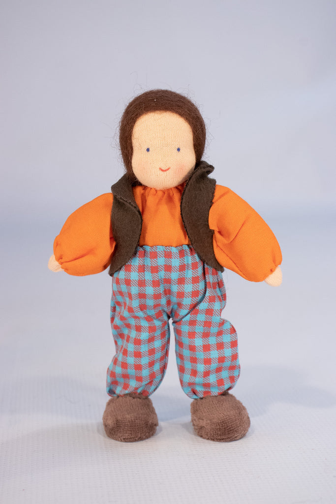 Evi Doll Family with Brown Hair - vendor-unknown - Honeybee Toys