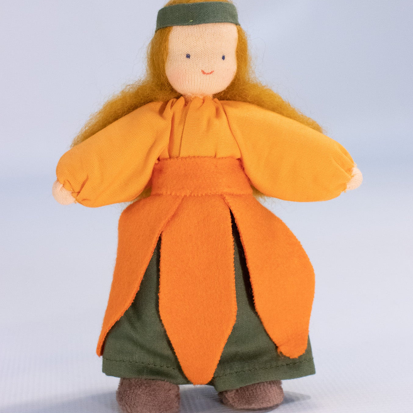 Evi Doll Pumpkin - vendor-unknown - Honeybee Toys