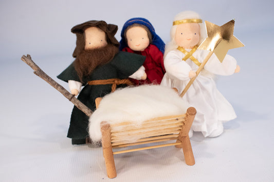Evi Nativity Holy Family Set - vendor-unknown - Honeybee Toys