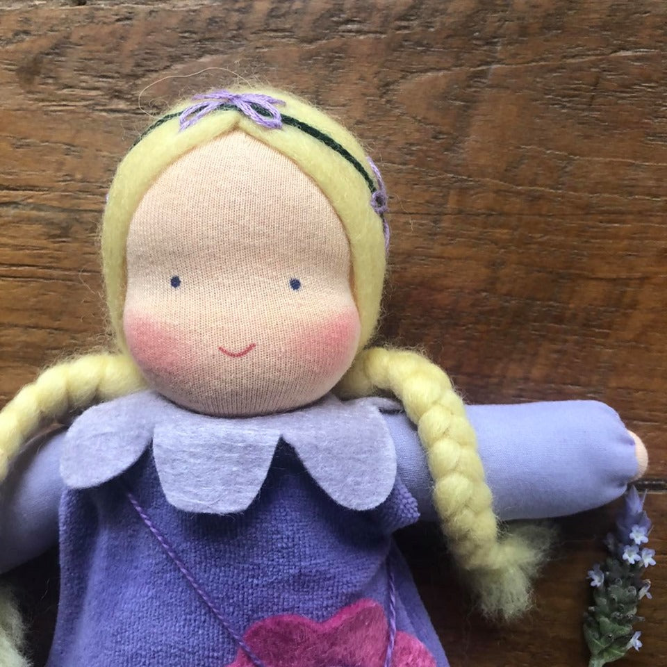 Evi Doll Flowergirl Violet