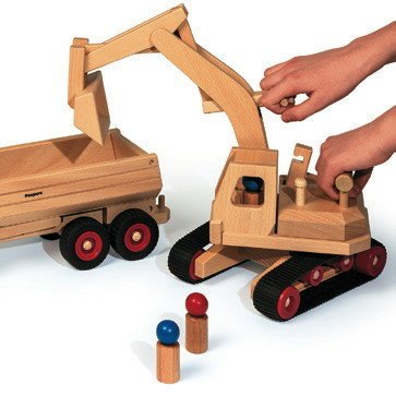 Fagus Excavator - vendor-unknown - Honeybee Toys