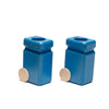 Fagus Garbage Cans Blue - vendor-unknown - Honeybee Toys