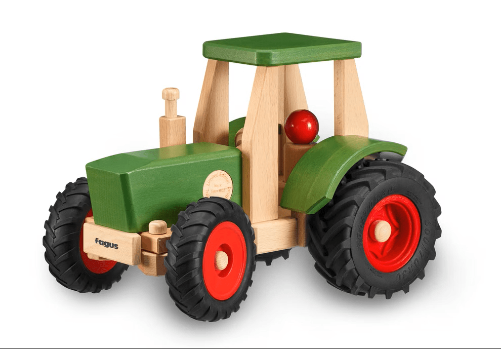 Fagus XXL Tractor Green Limited Edition - vendor-unknown - Honeybee Toys