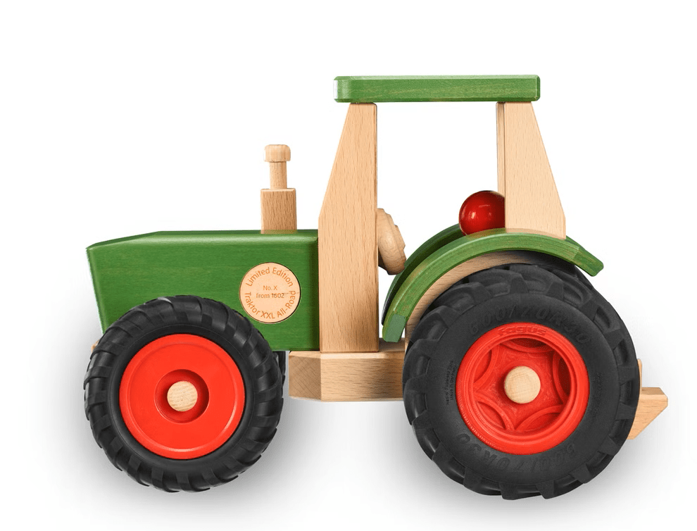 Fagus XXL Tractor Green Limited Edition - vendor-unknown - Honeybee Toys