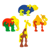 Fauna Mini Puzzle Zoo - vendor-unknown - Honeybee Toys