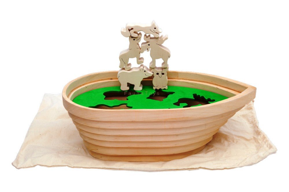 Fauna Noah's Ark Sorting Toy Large - vendor-unknown - Honeybee Toys