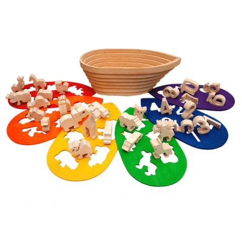 Fauna Noah's Ark Sorting Toy Large - vendor-unknown - Honeybee Toys