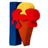 Fauna Puzzle I - Ice cream - vendor-unknown - Honeybee Toys