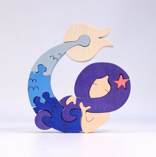Fauna Puzzle Mermaid - vendor-unknown - Honeybee Toys