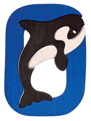 Fauna Puzzle O- Orca - vendor-unknown - Honeybee Toys