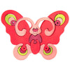 Fauna Puzzle Pink Butterfly - vendor-unknown - Honeybee Toys