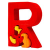 Fauna Puzzle R - Rhino - vendor-unknown - Honeybee Toys
