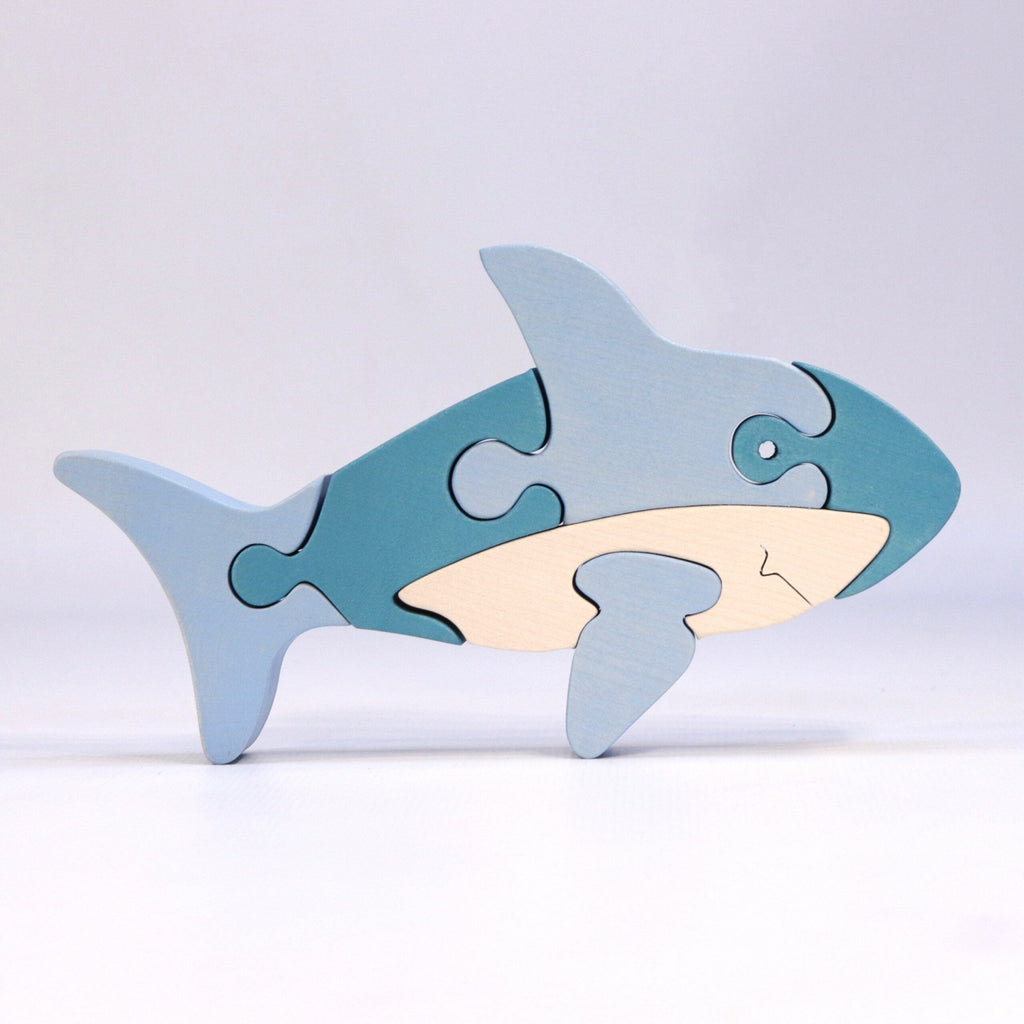 Fauna Puzzle Shark - vendor-unknown - Honeybee Toys