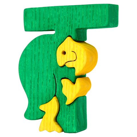Fauna Puzzle T - Turtle - vendor-unknown - Honeybee Toys