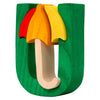 Fauna Puzzle U - Umbrella - vendor-unknown - Honeybee Toys